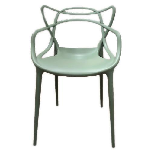 Kartell (カルテル) ダイニングチェアー グリーン マスターズ