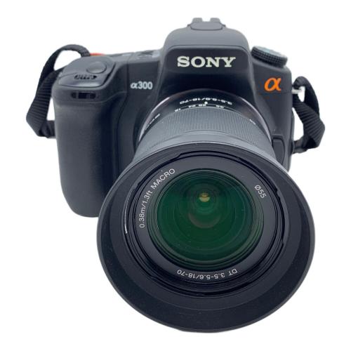 SONY (ソニー) デジタル一眼レフカメラ DSLR-A300 SIGMA望遠レンズ(70-300mm,f4-5.6)付