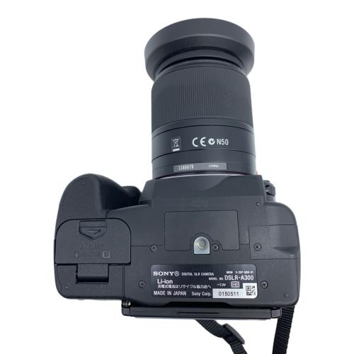 SONY (ソニー) デジタル一眼レフカメラ DSLR-A300 SIGMA望遠レンズ(70-300mm,f4-5.6)付