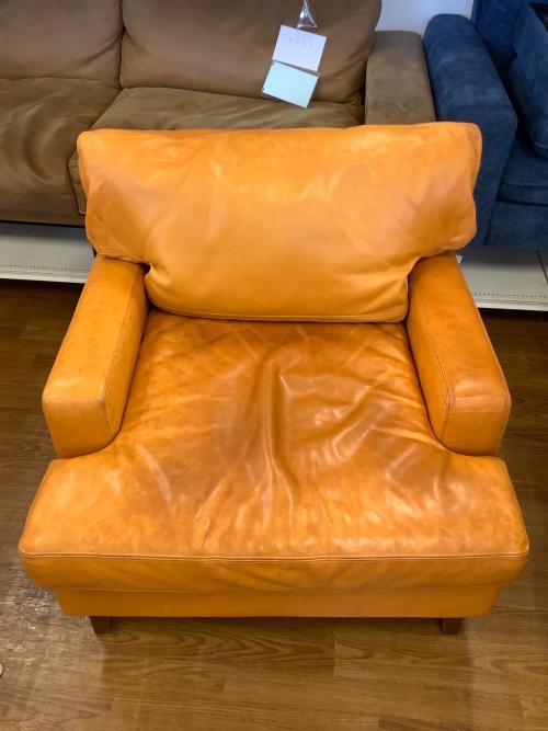 PACIFIC FURNITURE SERVICE (パシフィックファニチャーサービス) 1人掛けソファー キャメル