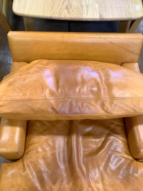 PACIFIC FURNITURE SERVICE (パシフィックファニチャーサービス) 1人掛けソファー キャメル