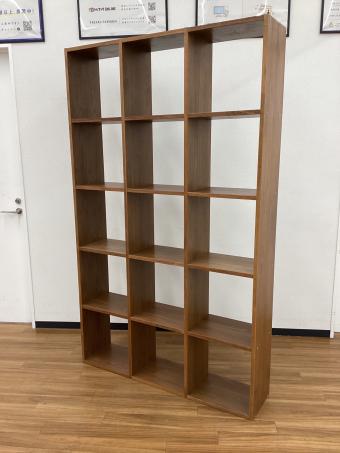 無印良品 (ムジルシリョウヒン) スタッキングシェルフ 幅:約122㎝