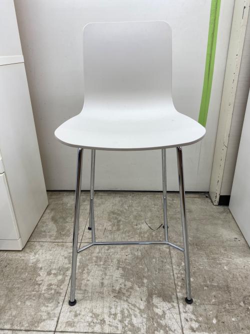 Vitra (ヴィトラ) カウンターチェアー ライトブラウン×シルバー HAL RE Stool High