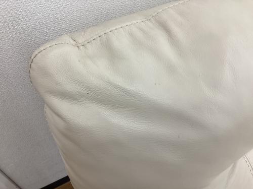 2人掛けソファー ハイバック ホワイト