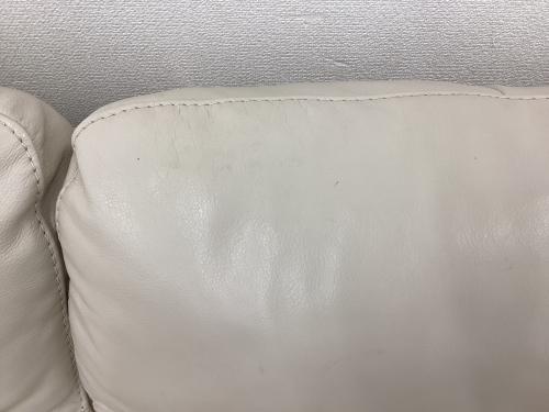 2人掛けソファー ハイバック ホワイト