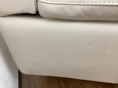 2人掛けソファー ハイバック ホワイト