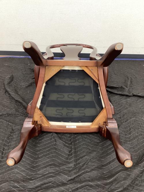 IDC大塚家具 (アイディーシーオオツカカグ) ダイニングチェアー QUEEN ANNE 3 ARM CHAIR(M)