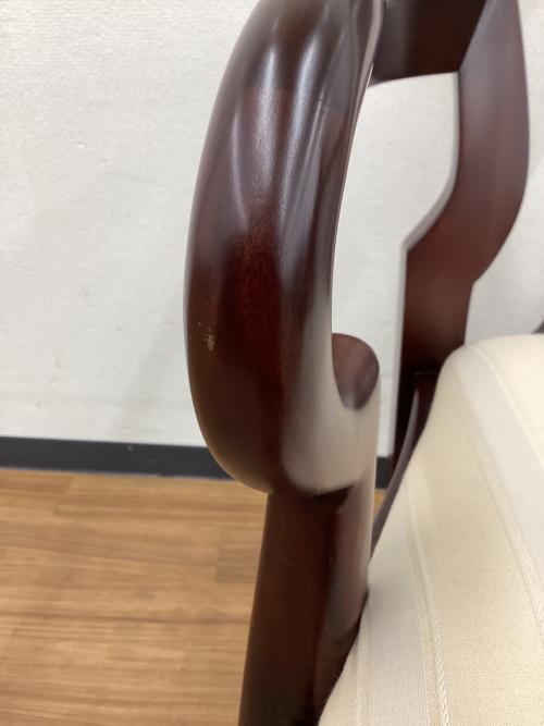 IDC大塚家具 (アイディーシーオオツカカグ) ダイニングチェアー QUEEN ANNE 3 ARM CHAIR(M)