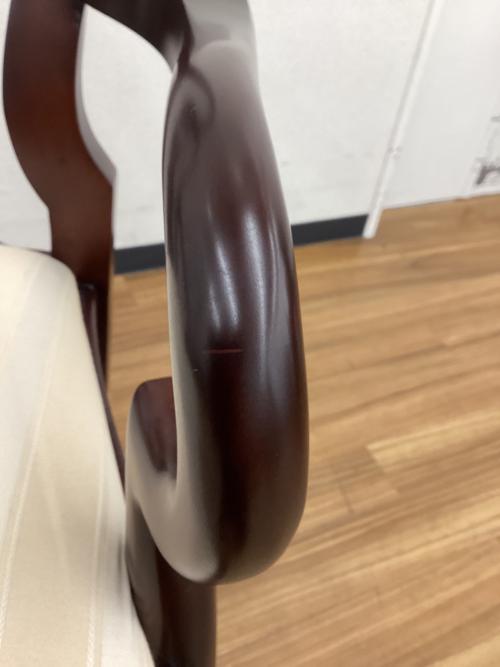 IDC大塚家具 (アイディーシーオオツカカグ) ダイニングチェアー QUEEN ANNE 3 ARM CHAIR(M)