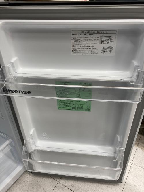 Hisense (ハイセンス) 2ドア冷蔵庫 HR-B12E4W 2025年製 124L