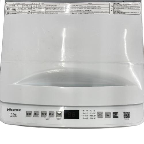 Hisense (ハイセンス) 全自動洗濯機 HW-55E4W 2026年製