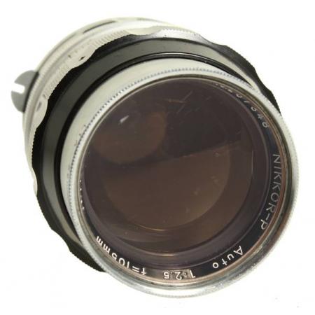 Nikon レンズ NIKKOR-P 105mm 1:2.5 257348