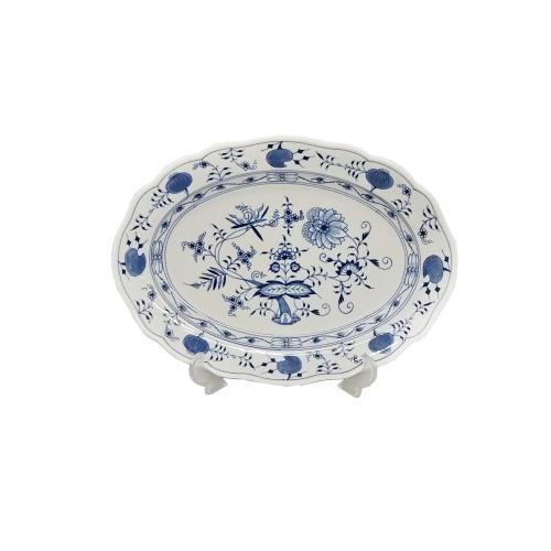 Meissen 36cm オーバルプレート ブルーオニオン