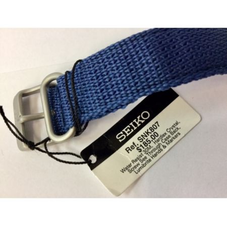 SEIKO (セイコー) 腕時計 ネイビー セイコー5　スケルトンバック