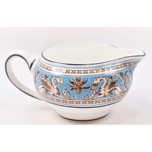 Wedgwood (ウェッジウッド) クリーマー(ティー) フロレンティーン・ターコイズ