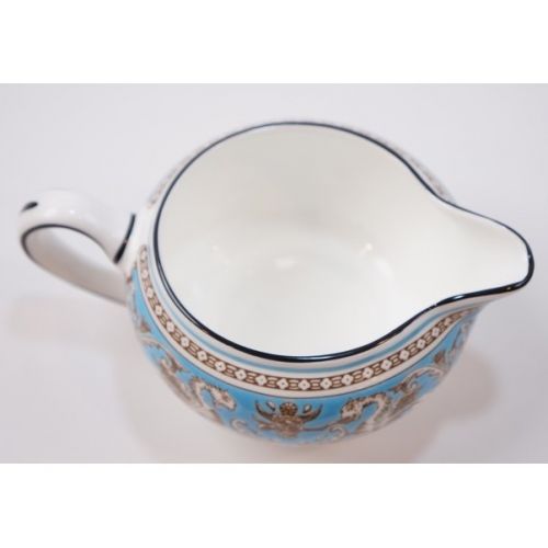 Wedgwood (ウェッジウッド) クリーマー(ティー) フロレンティーン・ターコイズ