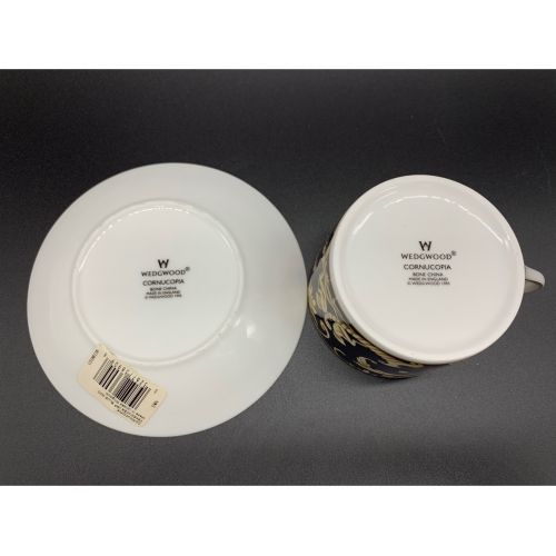 Wedgwood (ウェッジウッド) ティーカップ&ソーサー 未使用品 コーヌコピア