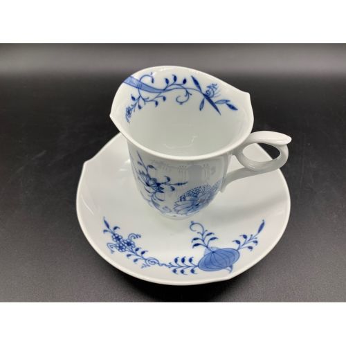 Meissen (マイセン) カップ&ソーサー 未使用品 ブルーオニオン 2P