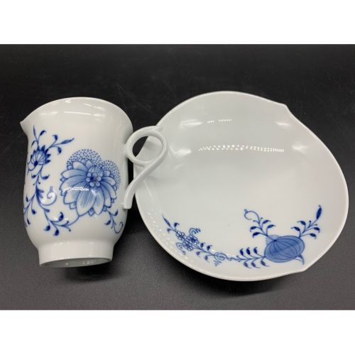 Meissen (マイセン) カップ&ソーサー 未使用品 ブルーオニオン 2Pセット