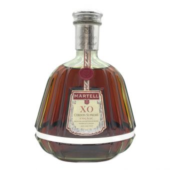 マーテル (MARTELL) コニャック 赤ラベル 700ml 箱付 XO・コルドンスプリーム XO グリーンボトル