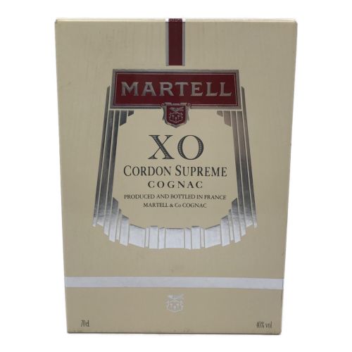 マーテル (MARTELL) コニャック 赤ラベル 700ml 箱付 XO