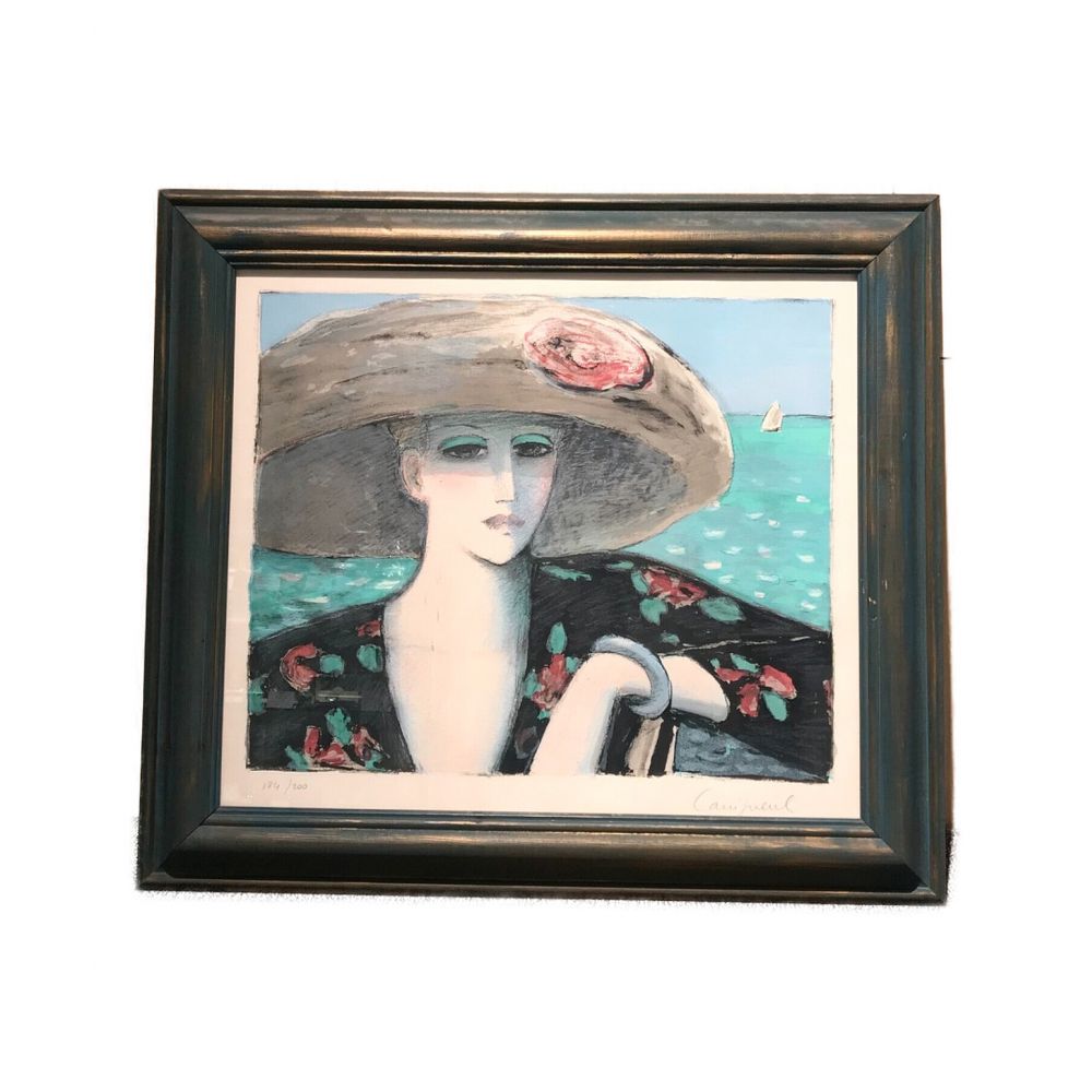 【美品】定価13万　ピエール•ガルシャ•フォンス　リトグラフ　絵画 ジャン・ピエール カシニョール リトグラフ 海の前｜トレファクONLINE