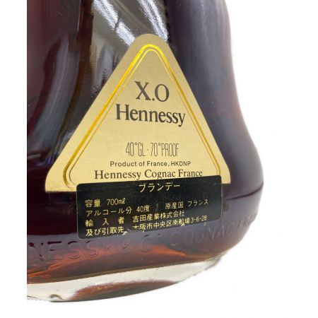 ヘネシー (Hennessy) コニャック 700ml XO 未開封