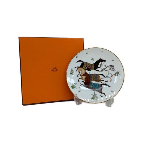 未使用 HERMES エルメス プレート シュヴァルドリアン 32cm HERMES (エルメス) プレート ヴァルドリアンシュヴァルドリアン