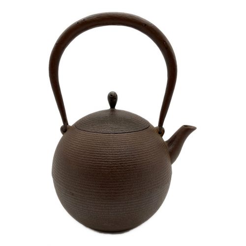 鈴木盛久工房 日の丸型鉄瓶