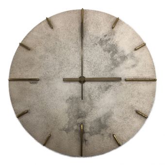 Lemnos (レムノス) 掛時計  Quaint デザイナー:Shin Azumi（安積 伸） 真鍮(糠焼き朱銅色)