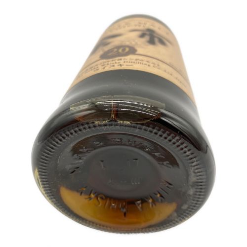 ニッカ　ウィスキー　余市20年 シングルモルト　700ml  未開封