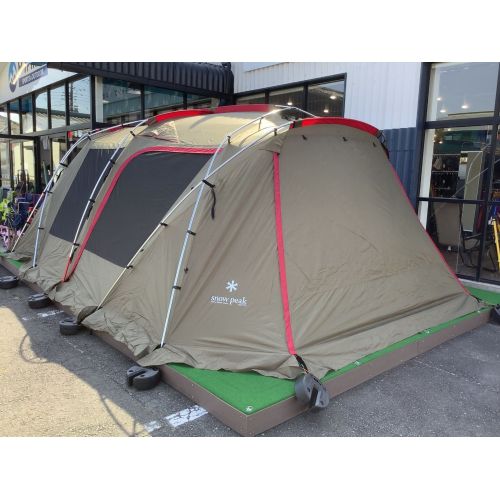 Snow peak (スノーピーク) ツールームテント TP-671R ランドロック 625×405×205(h)cm 4～6人用 程度A