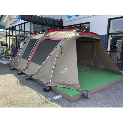 Snow peak (スノーピーク) ツールームテント TP-671R ランドロック 625×405×205(h)cm 4～6人用 程度A