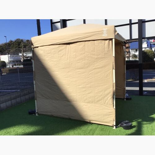 DOD (ディーオーディー) ワンタッチタープ タン 廃盤品 TT5-676-TN TCワンタッチタープM 200×200cm 2～4人用