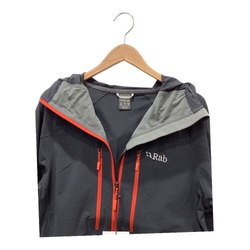 Rab (ラブ) トレッキングウェア(ソフトシェル) メンズ SIZE M ネイビー×オレンジ Torque JKT QFT-20-BE-S