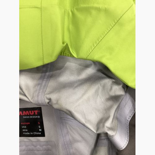 MAMMUT (マムート) トレッキングウェア(ジャケット) レディース SIZE S グリーン 7613276287445 1010-14060 W's Ridge JKT GORE-TEX