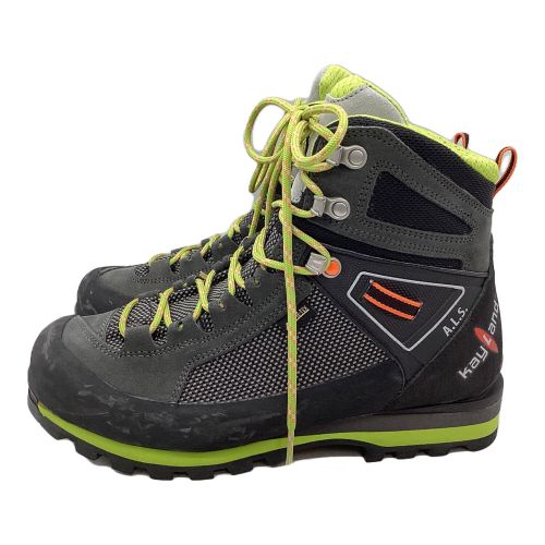 KeyLand トレッキングシューズ レディース SIZE 23cm ブラック×グリーン 4582293563487 CROSS MOUNTAIN GTX GORE-TEX