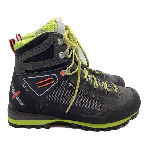 KeyLand トレッキングシューズ レディース SIZE 23cm ブラック×グリーン 4582293563487 CROSS MOUNTAIN GTX GORE-TEX