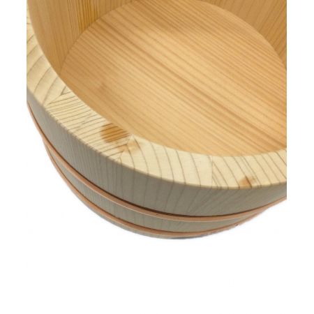 木曽工芸 おひつ 江戸型 日本製 木製 さわら 1.5合用