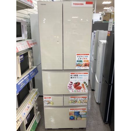 TOSHIBA (トウシバ) 6ドア冷蔵庫 GR-T510FK 2021年製