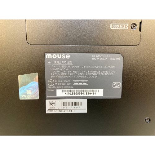 mouse computer (マウスコンピュータ) ノートパソコン DKC-N15NL52GUCEB