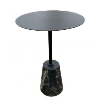 Moda en Casa (モーダエンカーサ) サイドテーブル ブラック PLATA table