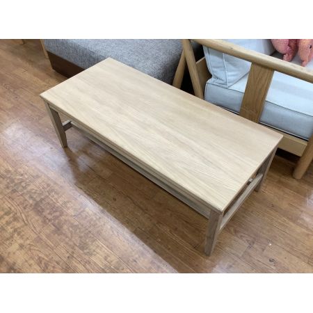 シギヤマ家具 (シギヤマ) センターテーブル ナチュラル TE-ROGUE/100CT/WH 未使用品
