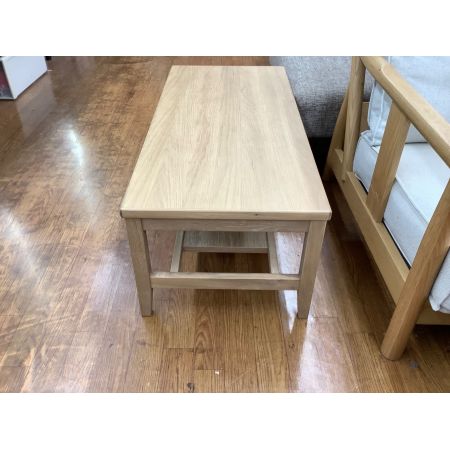 シギヤマ家具 (シギヤマ) センターテーブル ナチュラル TE-ROGUE/100CT/WH 未使用品