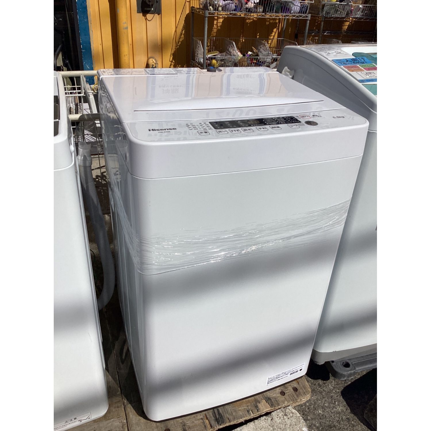 Hisense (ハイセンス) 全自動洗濯機 5.5kg HW-K55E 2021年製