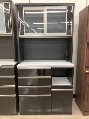 サンコウ レンジボード 幅100㎝ ブラック ブレックファースト 100OP BK