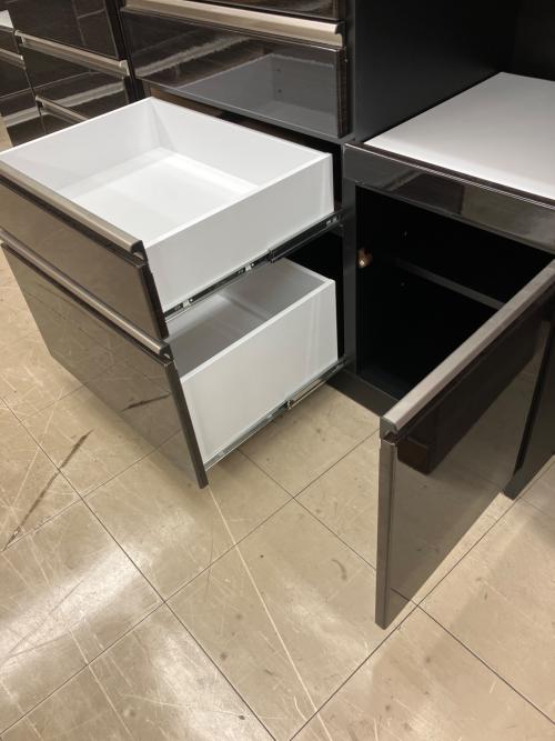 サンコウ レンジボード 幅100㎝ ブラック ブレックファースト 100OP BK