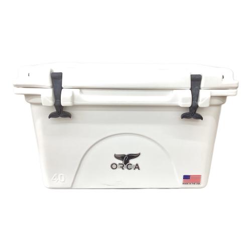ORCA (オルカ) クーラーボックス 40QT ホワイト