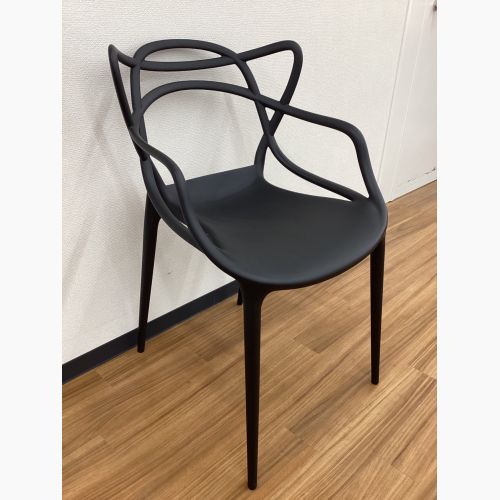 Kartell (カルテル) ダイニングチェアー ブラック  SFCH-K5865-09 （BLK） ポリプロピレン MASTERS デザイナー：Philippe Starck