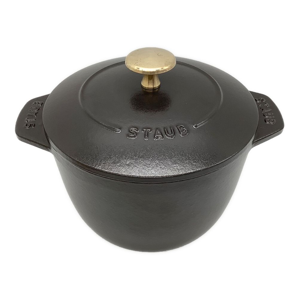 Staub (ストウブ) ラ・ココット de GOHAN M 16cm 箱付 40509-655